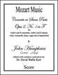 Concerto in Seven Parts, Opus 2, No. 1, in F Orchestra sheet music cover